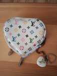Portmonetka dwukomorowa cudna w znane kolorowy wzor  Louis Vuitton