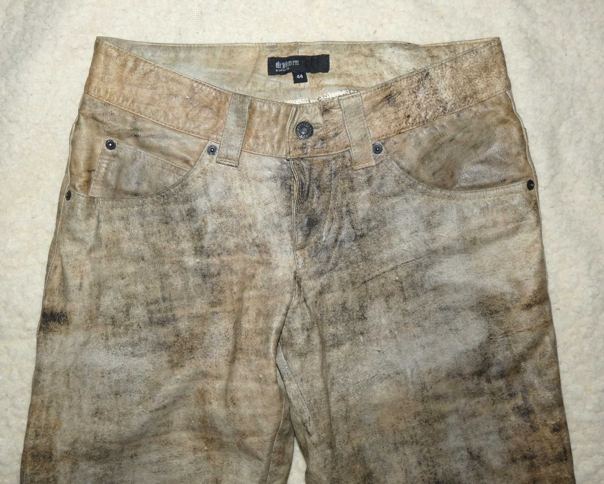 Кожаные джинсы Drykorn в стиле Distressed Leather