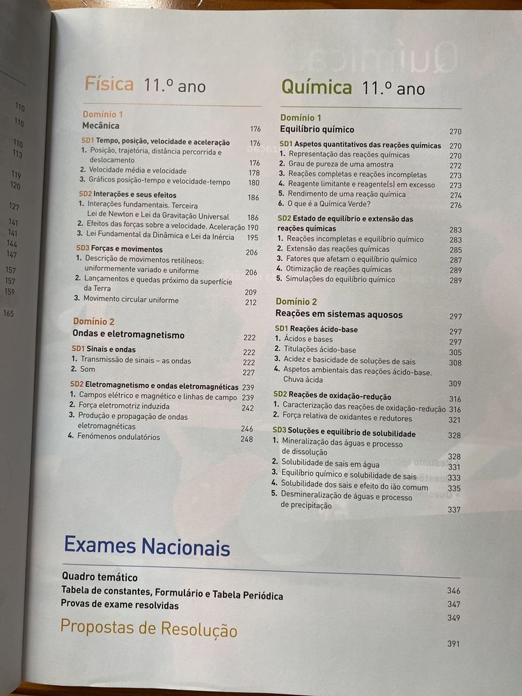 Livro de preparação para o exame de Física e Química A - 11º ano