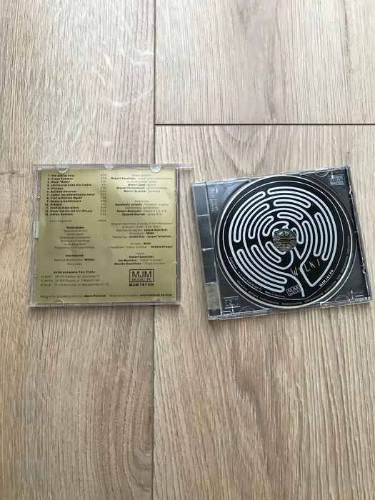 Stara płyta CD Album Wilki Przedmieścia 1993 Płyta hologram Oryginał