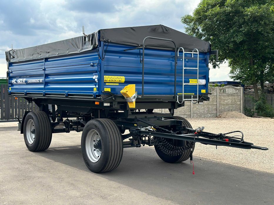 19Przyczepa Rolnicza HL HW 3 Stronny Wywrot 6011 HW 8011 Ładowność 6 T