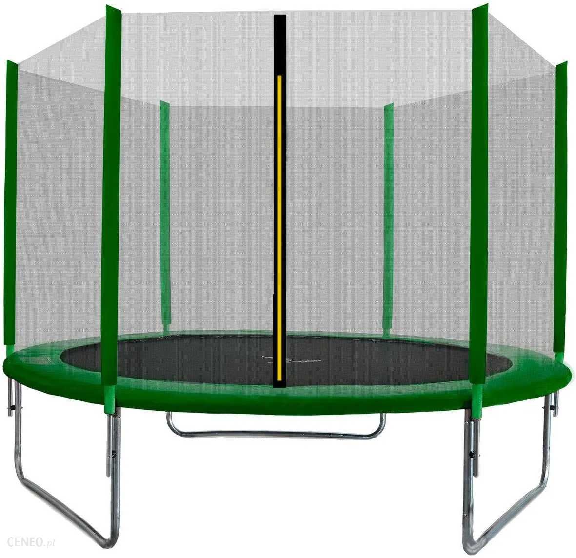 trampolina sport pro dark green 8ft/250cm używana stan bdb