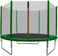 trampolina sport pro dark green 8ft/250cm używana stan bdb