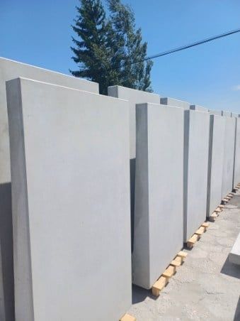 Elki oporowe z betonu architektonicznego