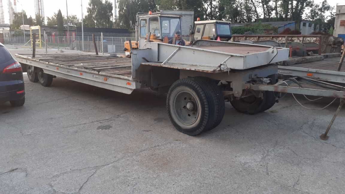 Przyczepa niskopodwoziowa 8 ton