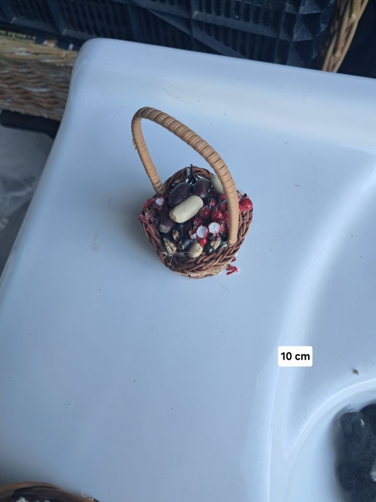 Cestinho com frutos secos