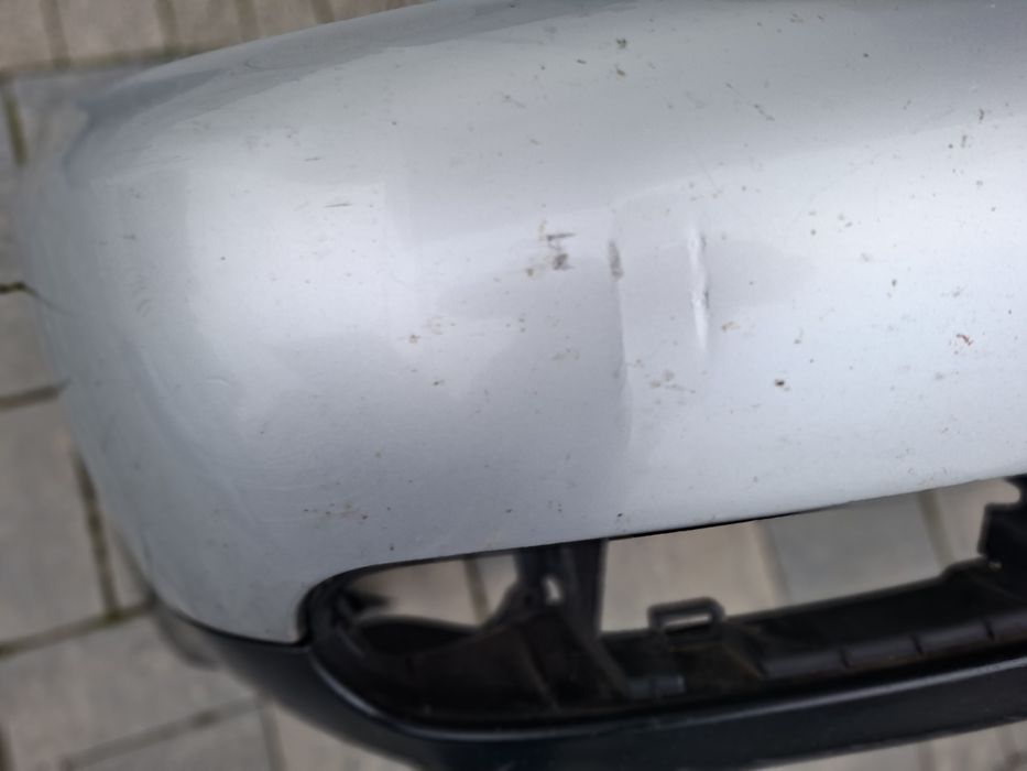 Audi a3 8l lift 00-03 zderzak przod przedni srebrny ly7w