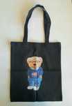 Torba shopper z misiem POLO  RALPH USA