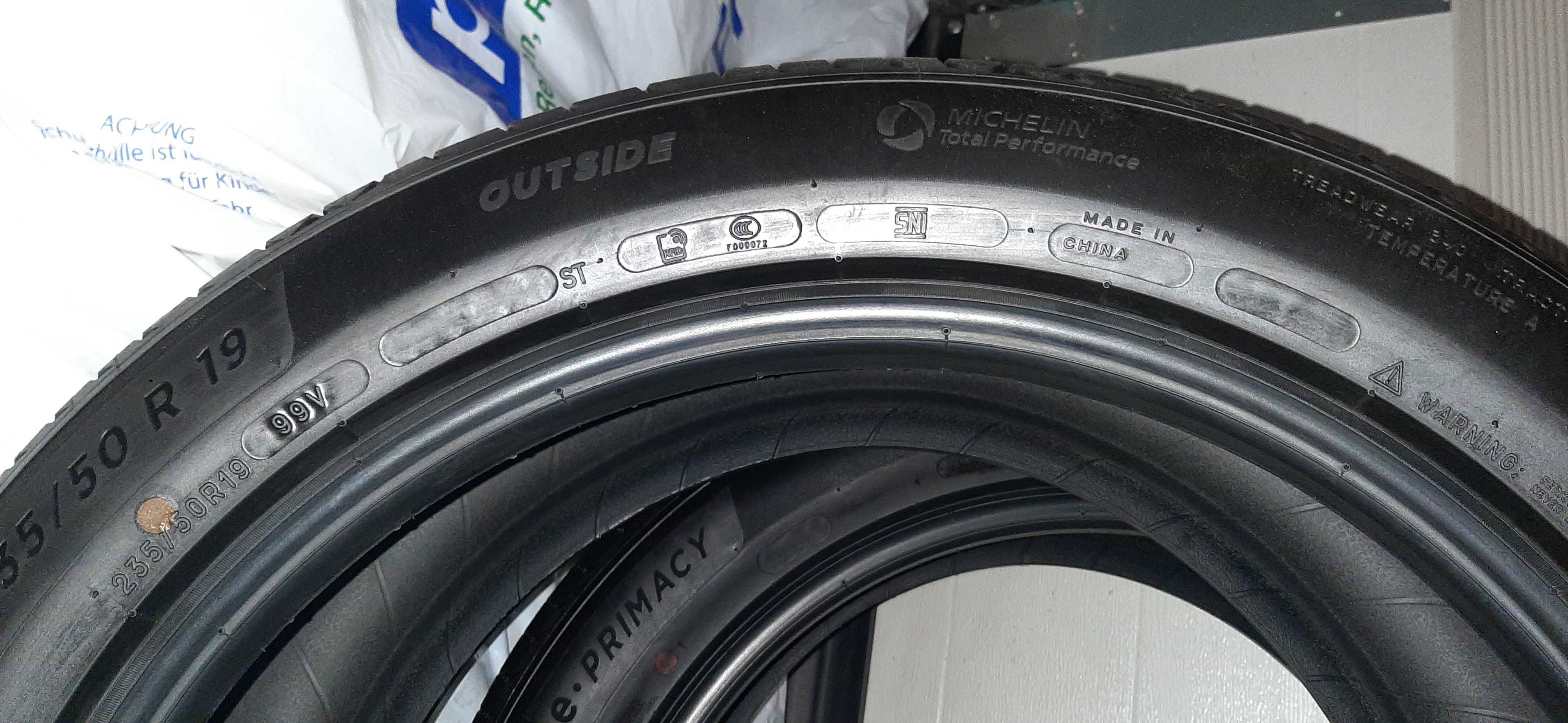 235/50R19 Michelin ePrimacy 19 cali NOWE opony letnie 4szt, SUV 4x4