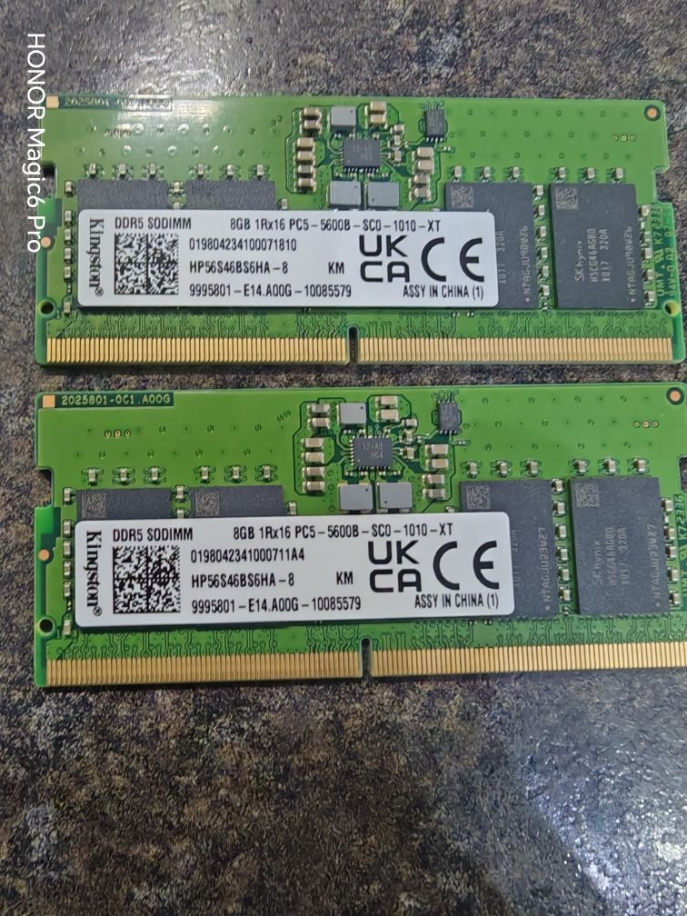 Pamięć RAM DDR 5 5600 Mhz 16GB jak nowe
