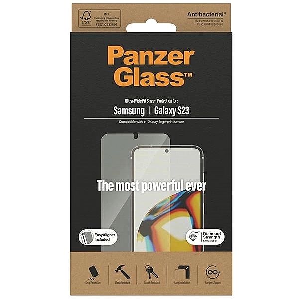 Szkło hartowane PanzerGlass Ultra-Wide Fit z aplikatorem na Samsung Ga