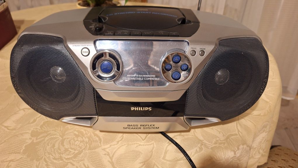 Radiomagnetofon, odtwarzacz CD, Philips A2 1310