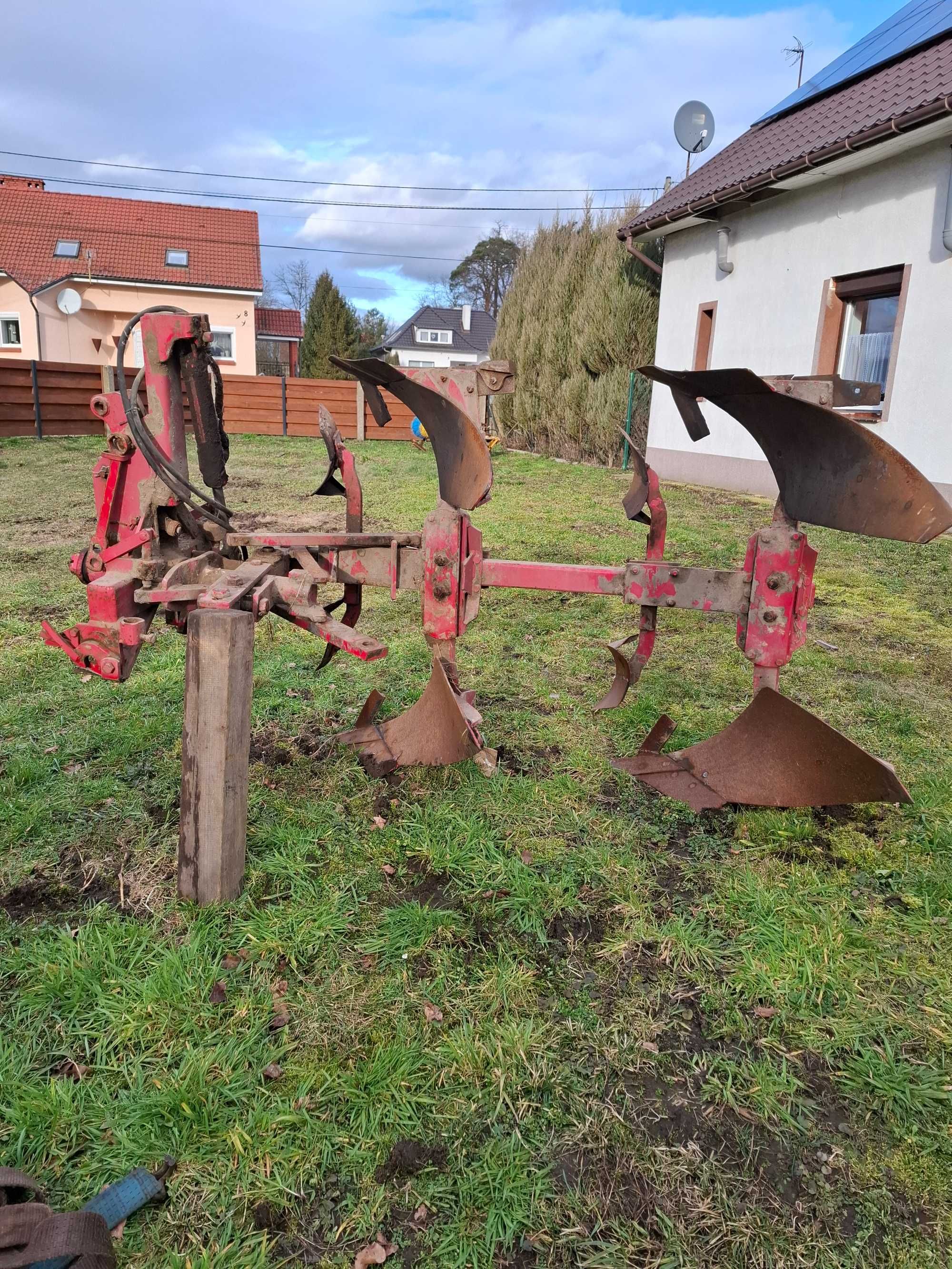 Pług 2 skibowy hydrauliczny steeno