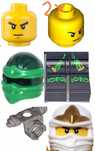 elementy lego ninjago