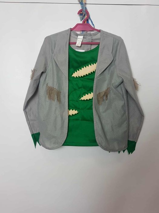 Bluzka przebranie zombie Frankenstein Halloween 122 128 cm. BH044