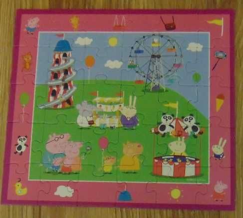 Puzzle Bystrzaka 4w1 Świnka Peppa Trefl 91781