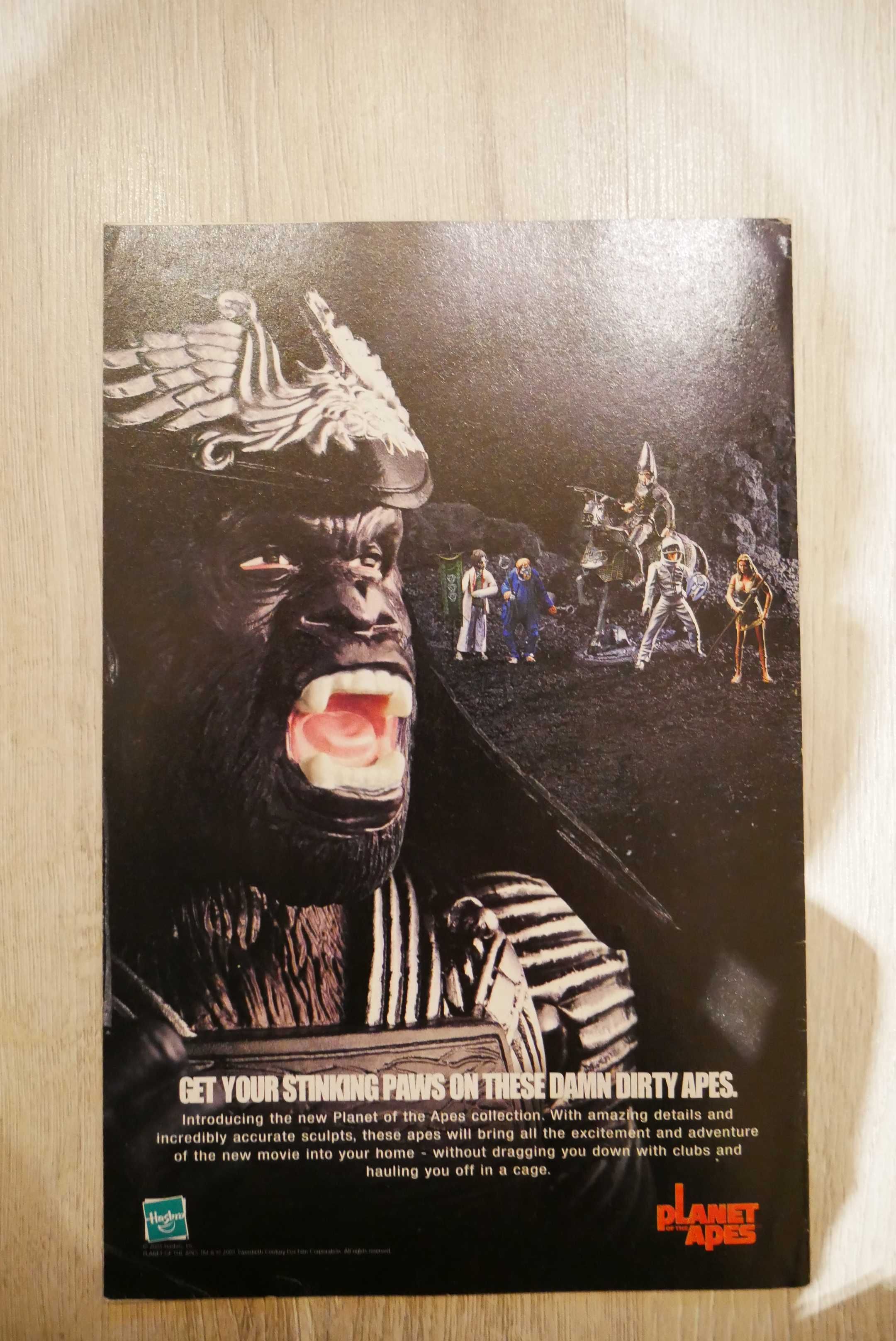 Komiks Planet of the Apes #1 The Human War Painted Cover stare komiksy