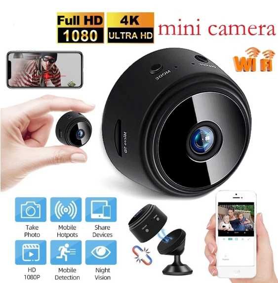 Mini Camera wifi - 1080P Envio grátis