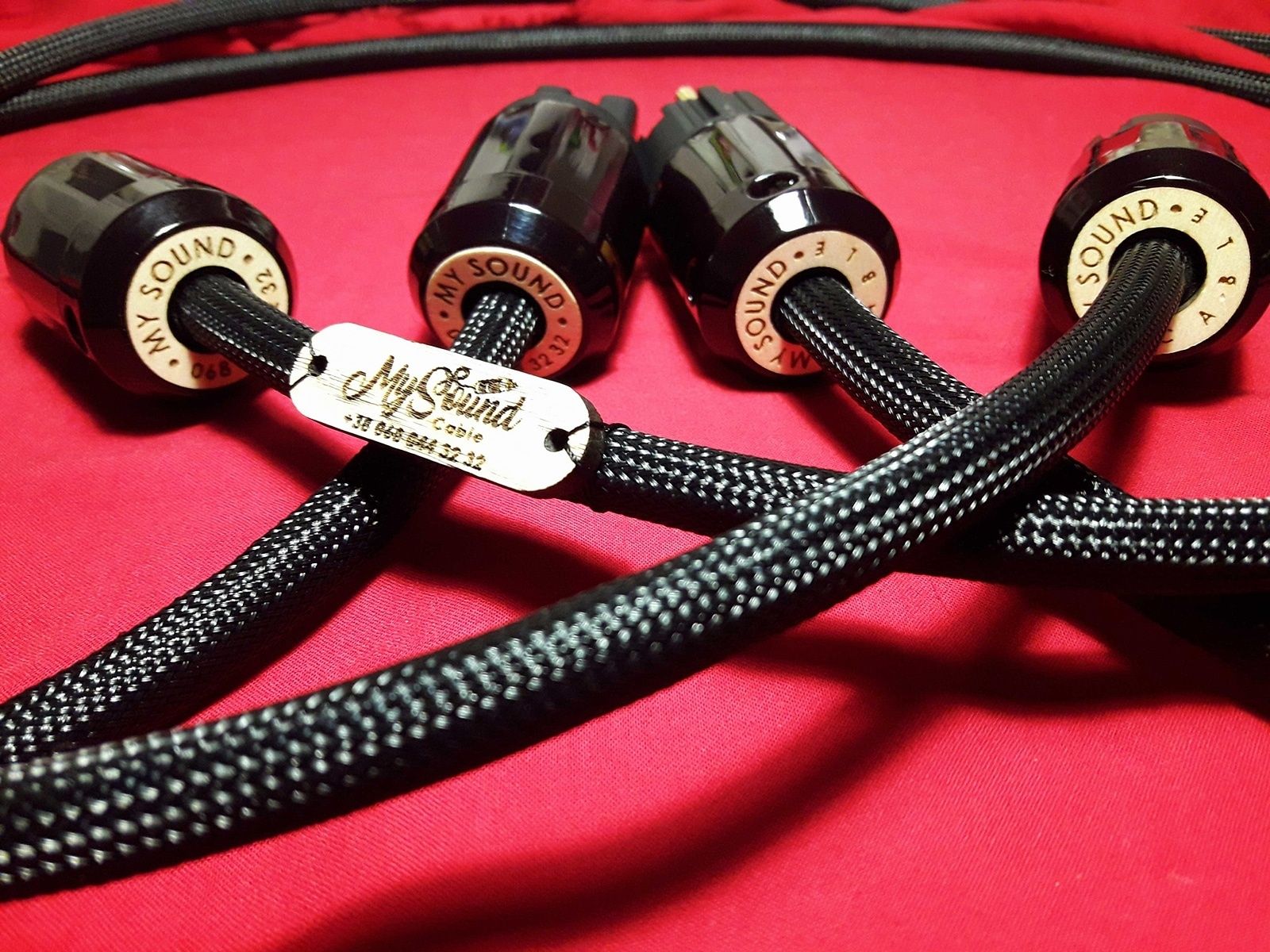 Силовой сетевой кабель питания My Sound Power Hi-Fi Hi-END