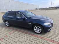BMW f11 PANORAMA  piękna niebieska oryginał lakier