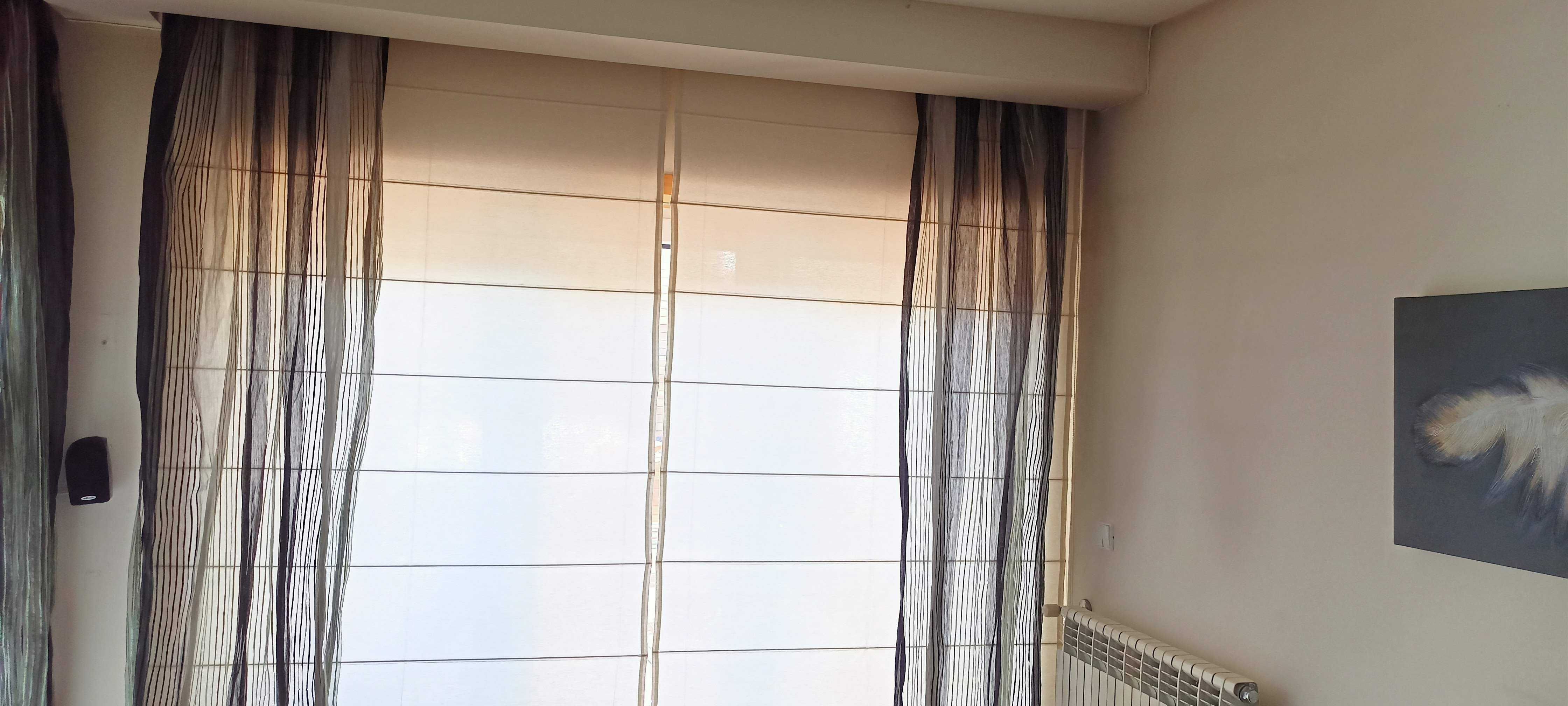 Cortinas Romanete com sistemas incluidos