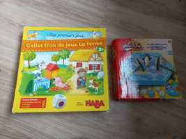 Haba Gra 2+ Collection de jeux La ferme Farma Mes primeras jeux