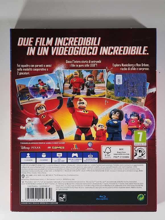 Lego Iniemamocni / The Incredibles / PS4 / Gry Używane / Mokotów / Wwa