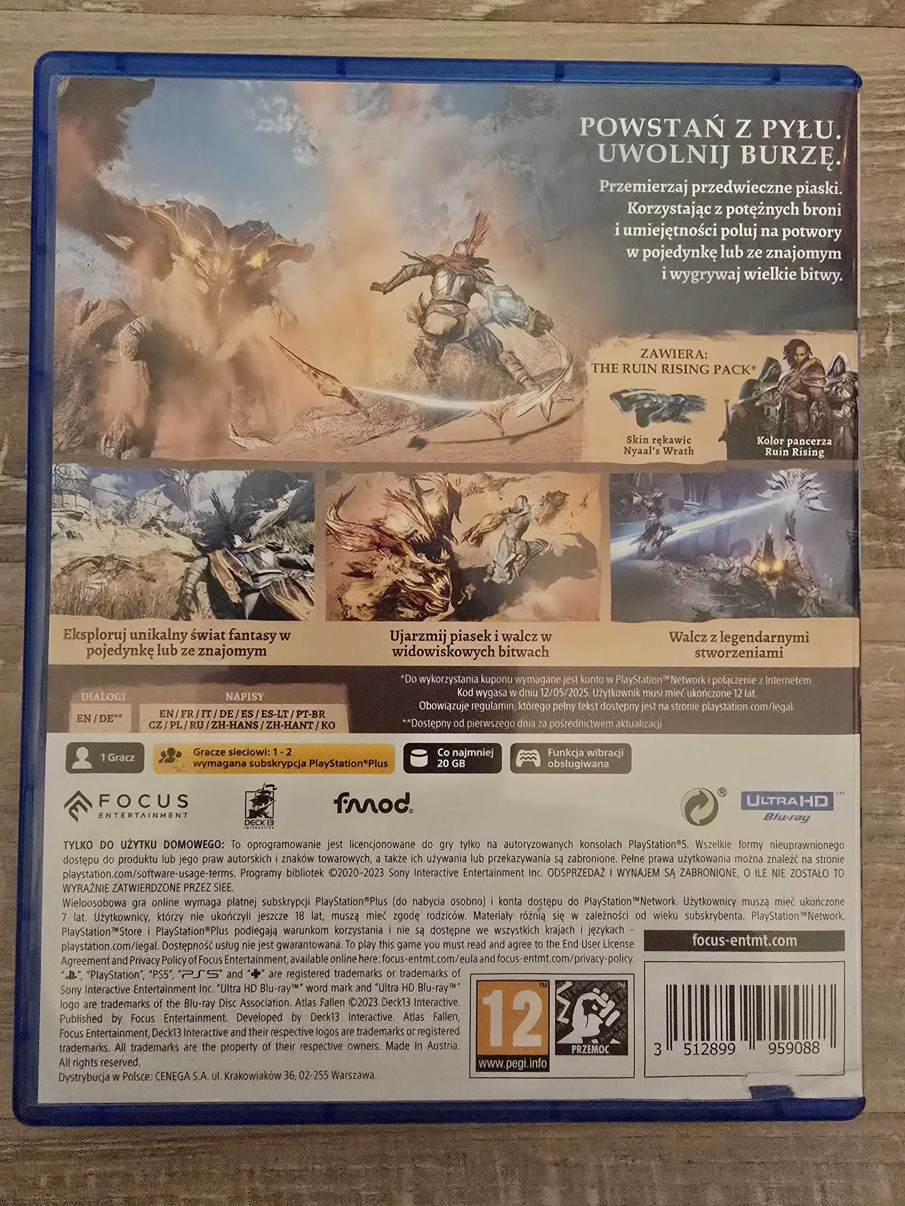 Gra Atlas Fallen PS5
