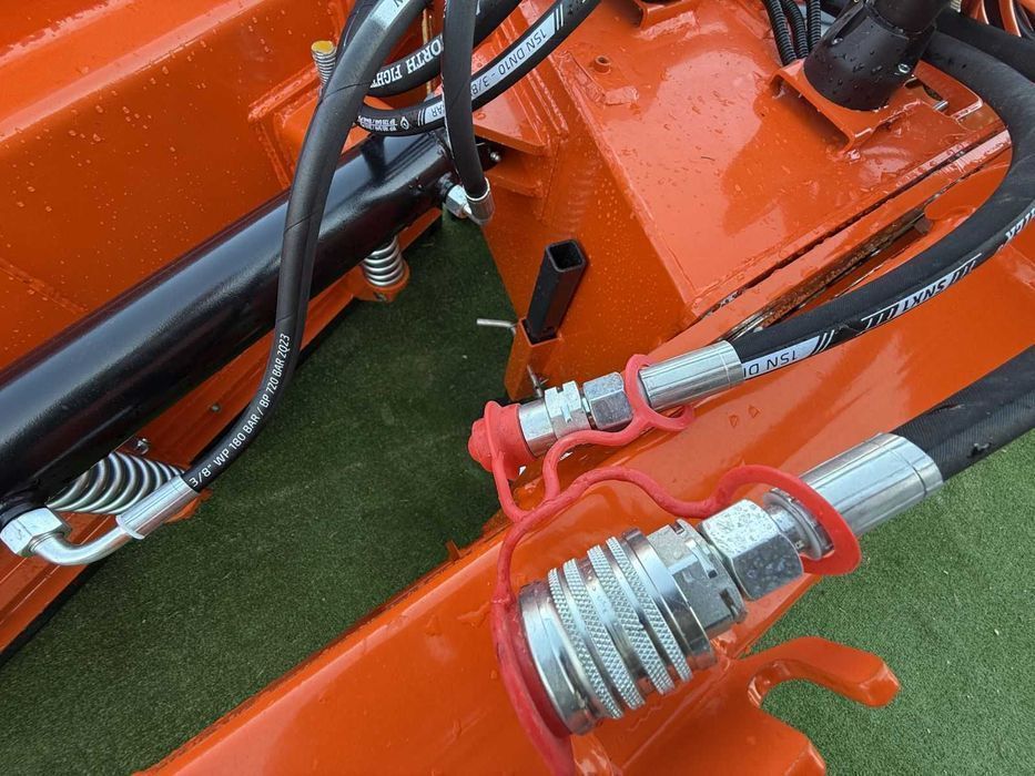 Składany Pług Do Śniegu Komunalny Ciężki Mocowanie 2w1 lub ładowarka