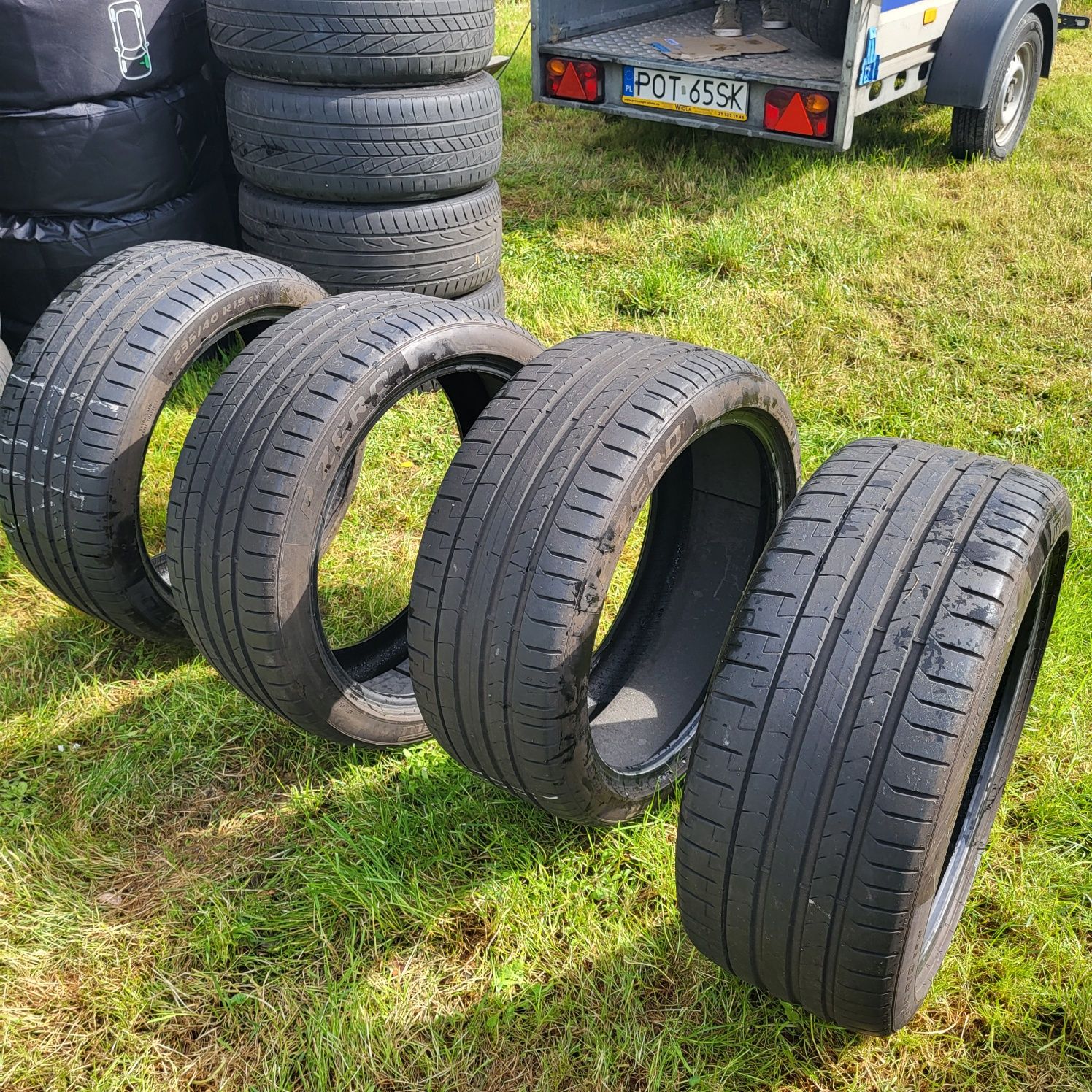 Opony Pirelli P Zero 235/40/19 z Niemiec !!!
