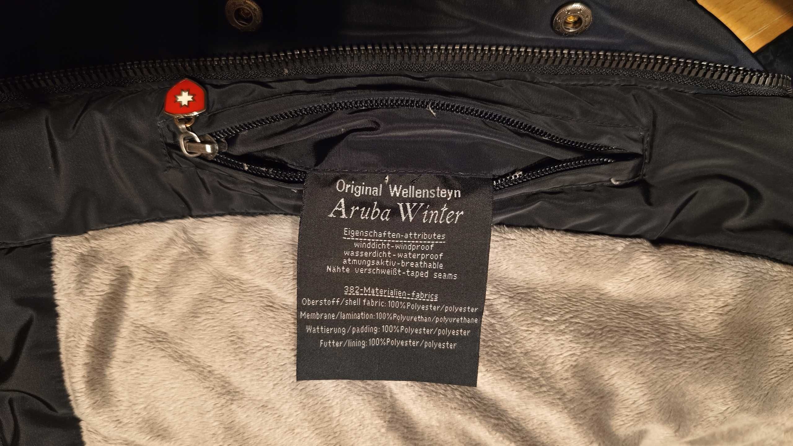 Damska zimowa kurtka 3/4 WELLENSTEYN ARUBA WINTER r.XXL stan b.dobry