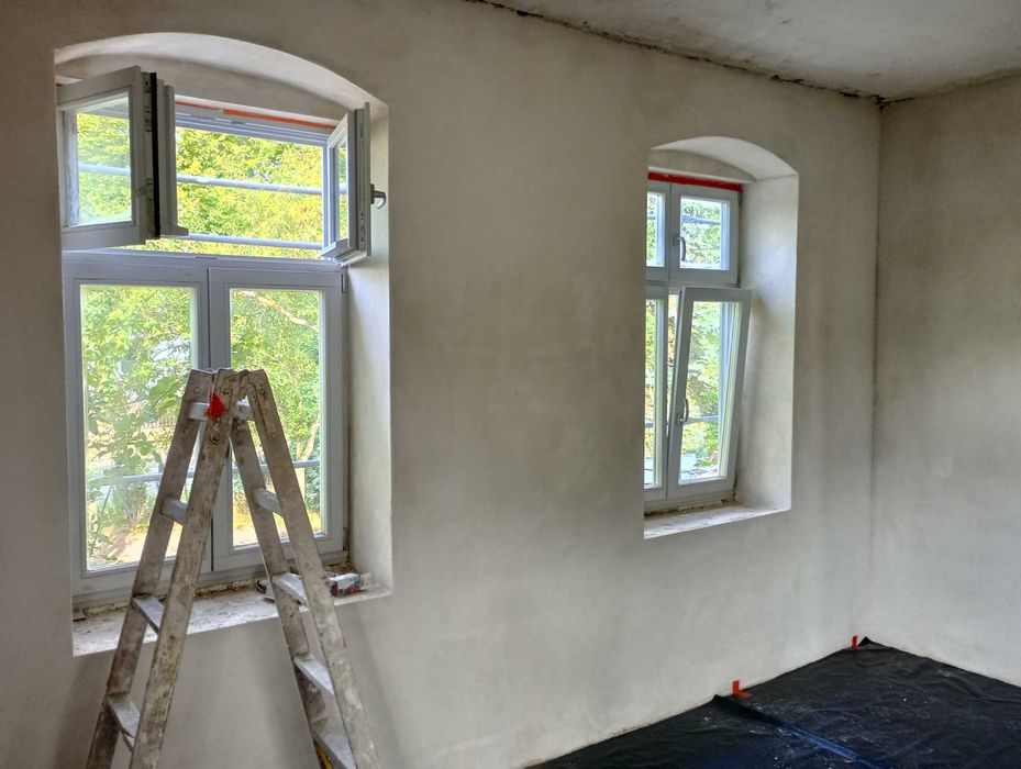 Tynki maszynowe wewnętrzne i zewnętrzne