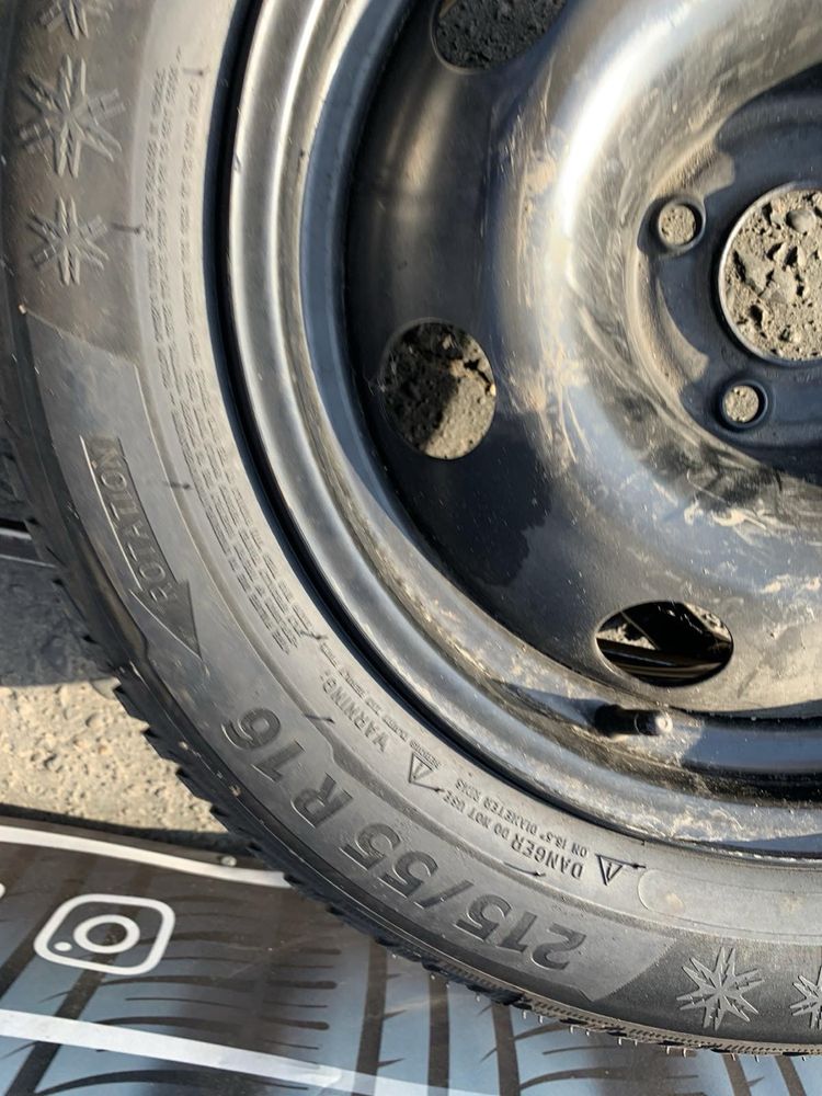 Шини нові 215/55 R16 Michelin  зима, 2024р