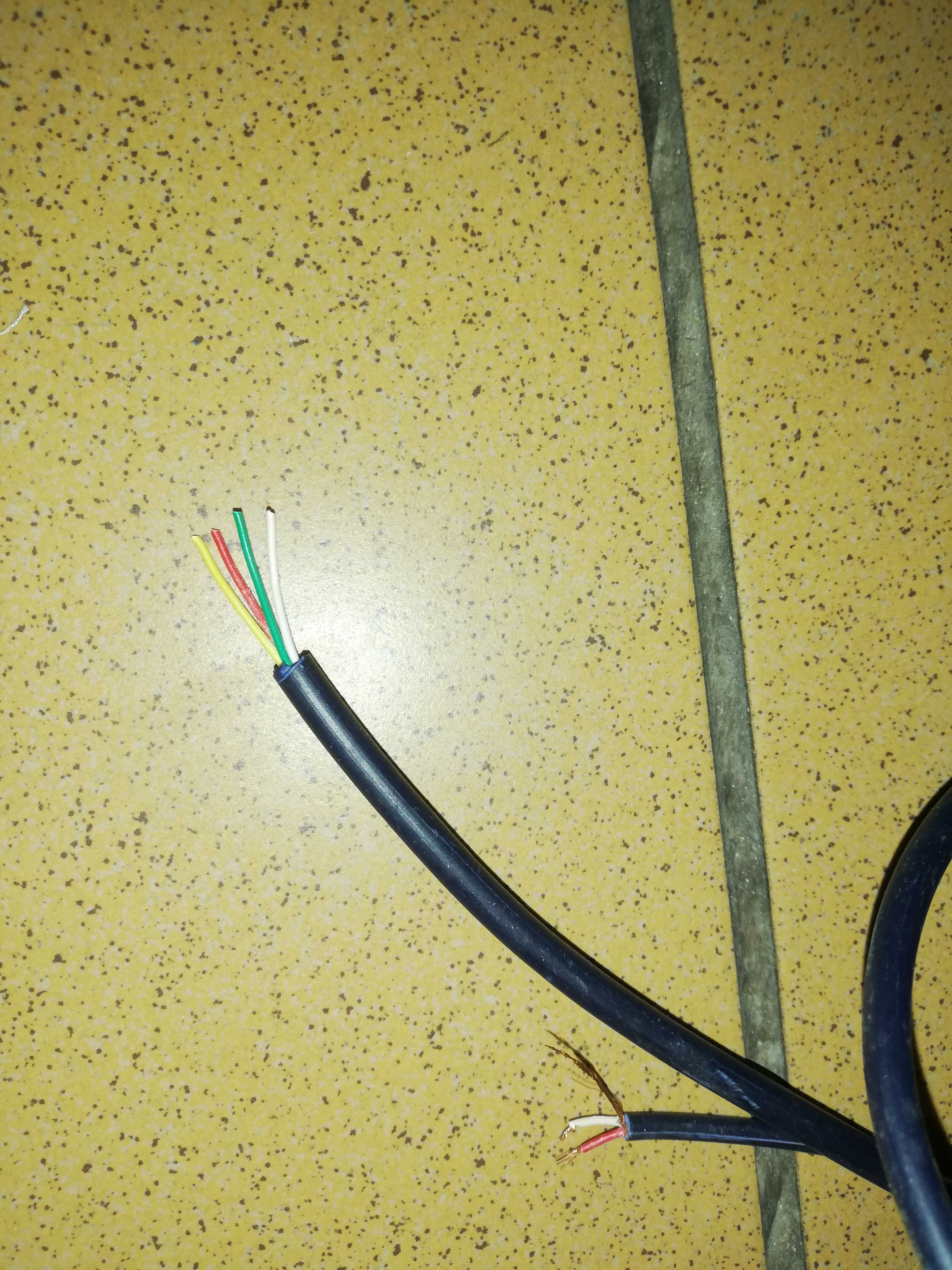 Kabel jack 3,5+ mini din 4 pin 12m