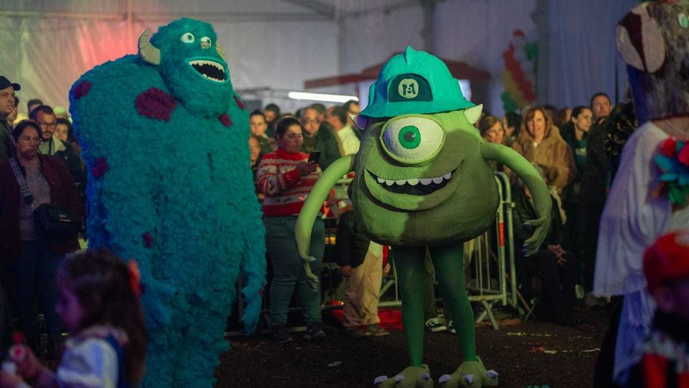 Fatos Monstros e Companhia – Mike (Verde) & Sulley (Azul)