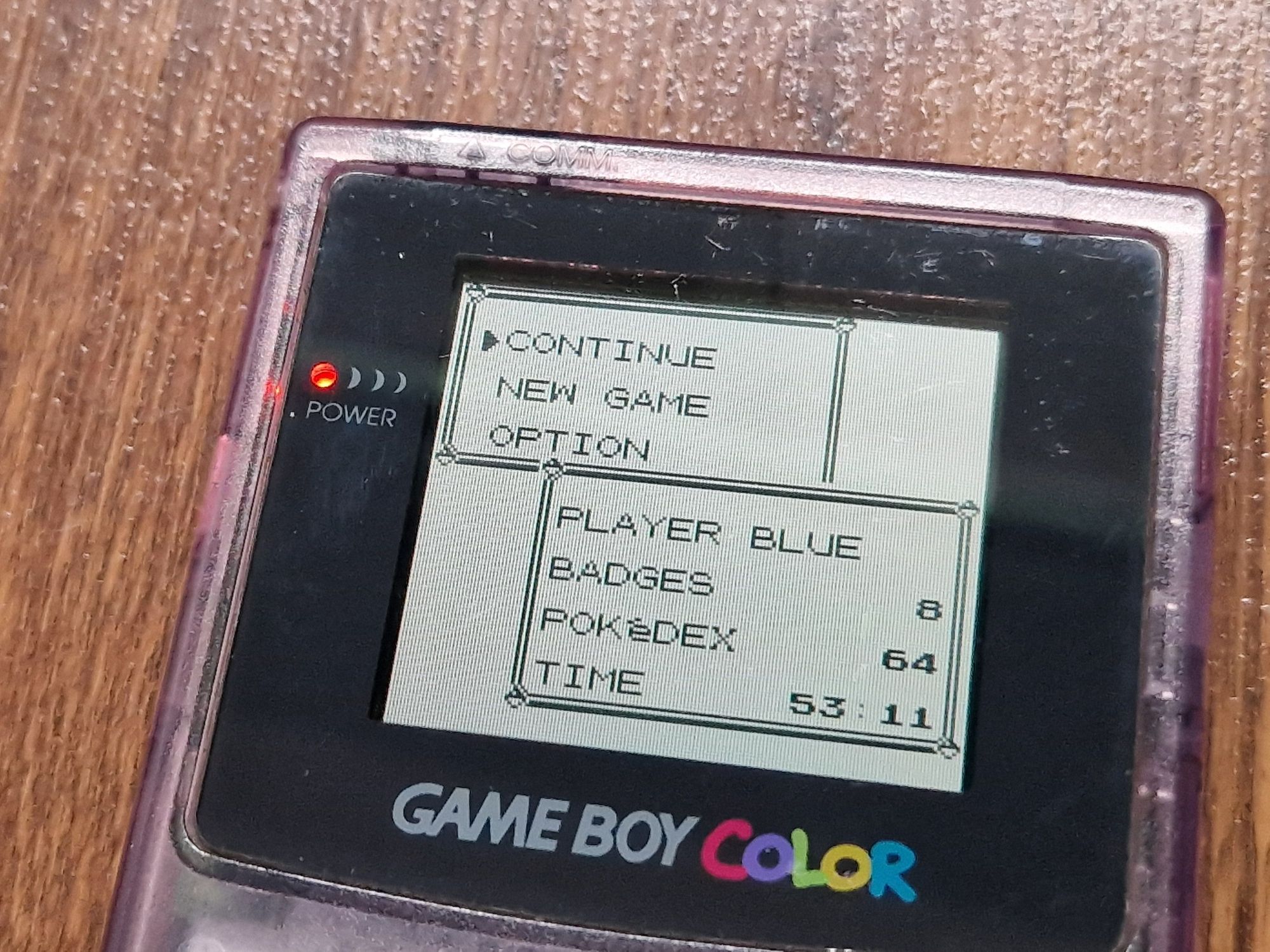 Gameboy Color + jogos (pokemon)