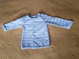 Sweterek niemowlęcy szary, rozm.68