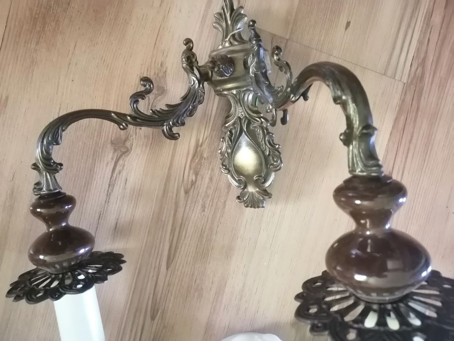 Lampa wisząca i kinkiet