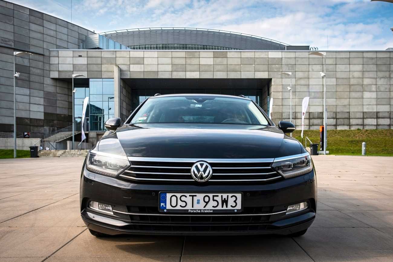 Wynajem pojazdów VW PASSAT B8 Bogate wyposażenie 2.0 TDI 150KM