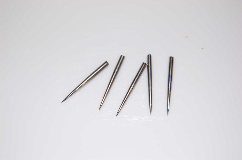 Igły do patefonu, gramofonu na korbę - zestaw 5 sztuk