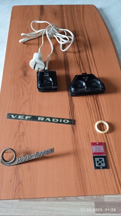 Аксессуары к радиоле VEF , vef radio.