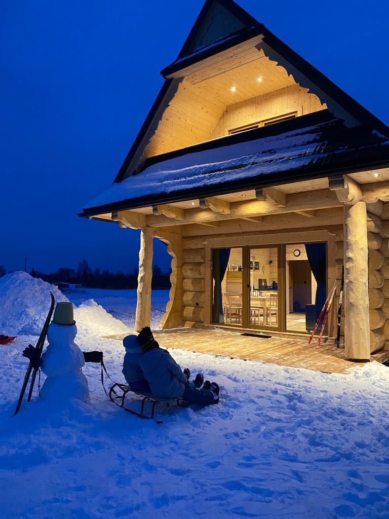 GóralskieDomkiu Topora Termy Chochołów Zakopane Domek w górach jacuzzi