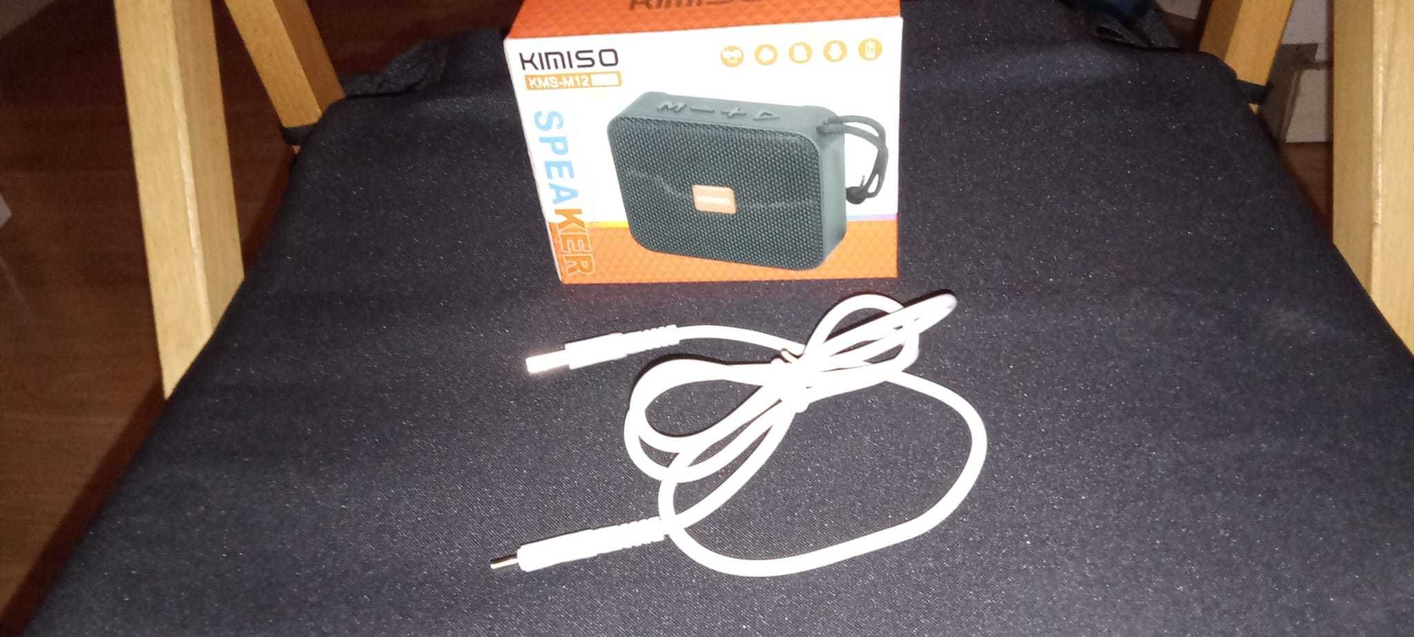 Coluna Bluetooth KIMISO-M12 PRO (Tem Rádio)