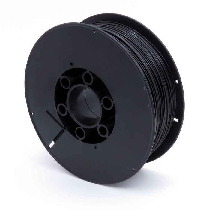 Filament Czarny PLA 1,75mm 1kg 1000g PlastSpaw Black Szpula