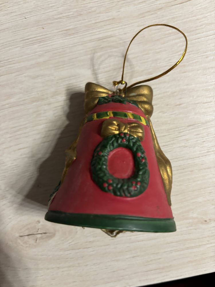 Dzwonek ozdobny ceramiczny