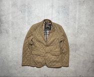 Мужская Стеганная Курточка Burberry London Винтаж M-L Luxury