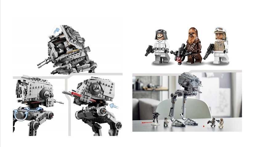 LEGO Star Wars 75322 AT-ST z Hoth ZESTAW lego