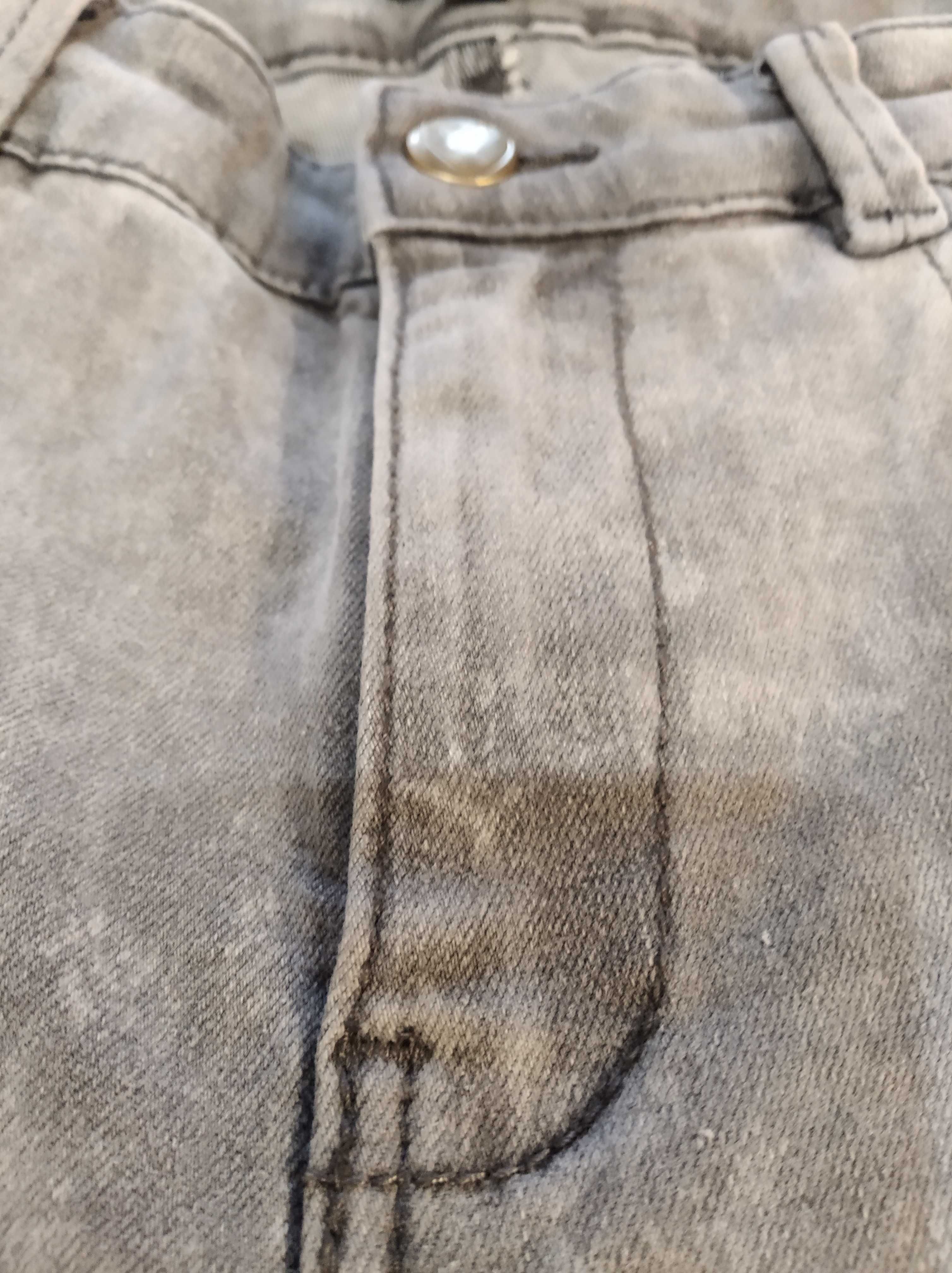 Стильные укороченные джинсы фирмы Original Marines, размер 11-12 лет