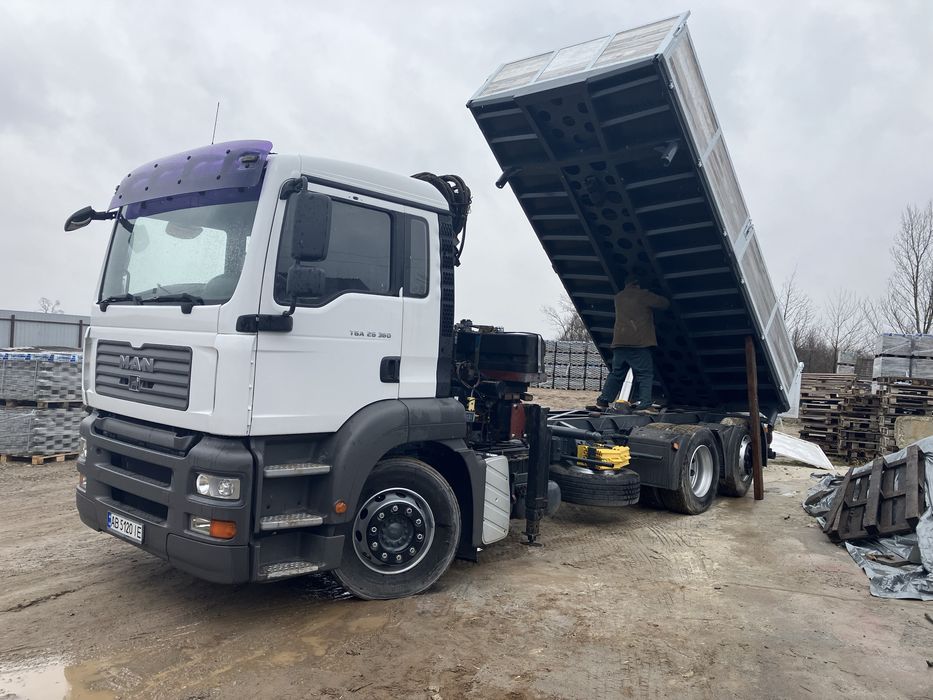 Послуги крана маніпулятора-самоскида