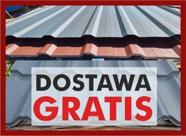 PROMOCJA 20,29 pln Blacha trapezowa Blacha dachowa T18 błyszcząca DACH